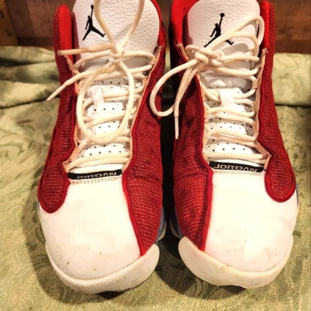 Jordan 13 retro Red Flint mens size 9 #DJ5982-600